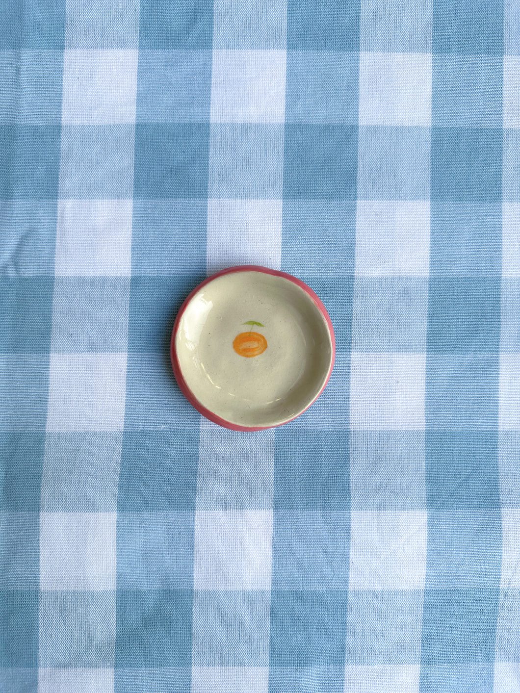 Orange Trinket Dish
