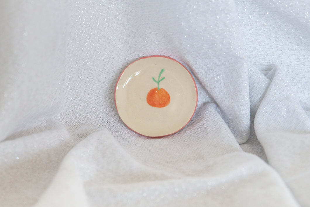 Orange Trinket Dish