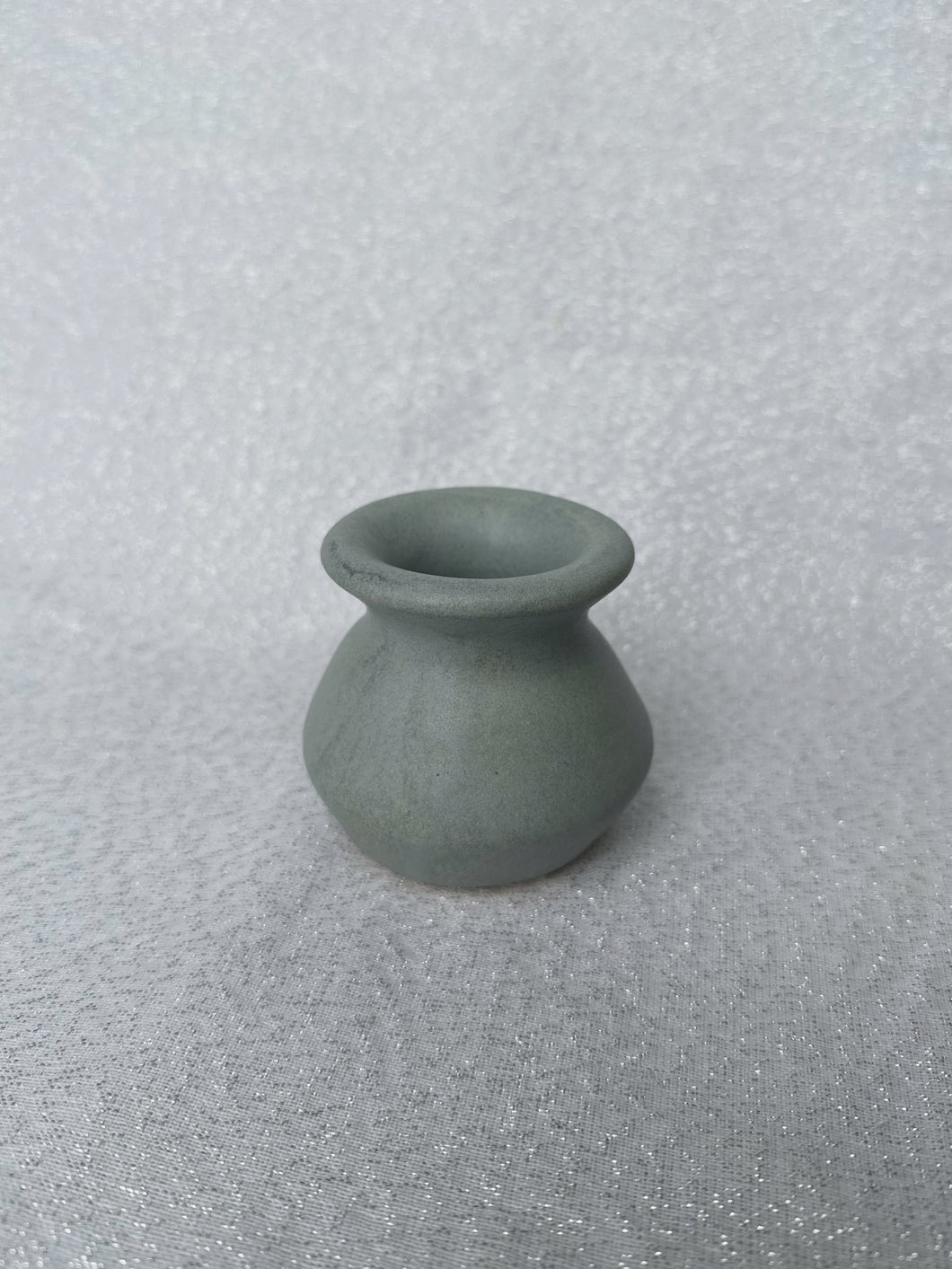 Small blue vase